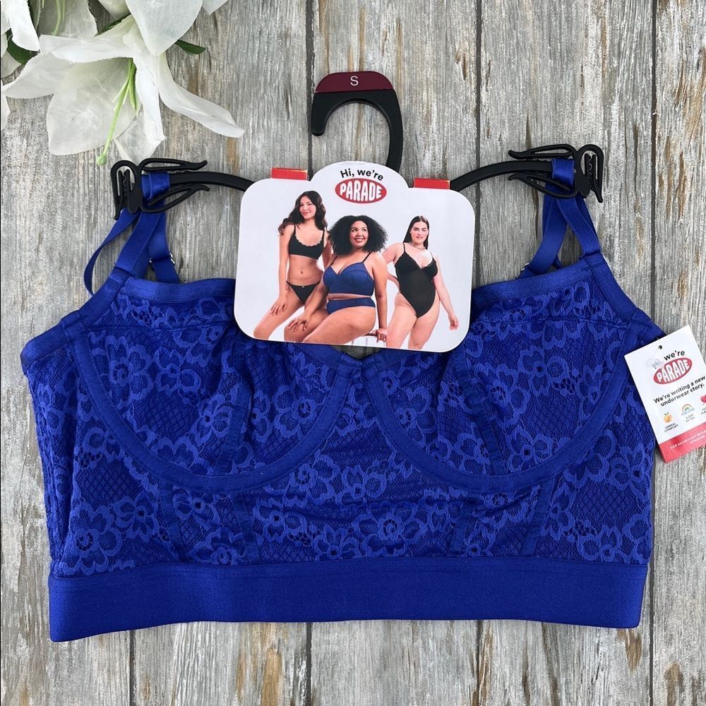 Parade Lace Bustier Bra Size S